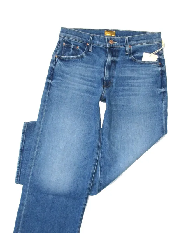 NWT Mother Mid Rise Maven Ankle in All Your Eggs in One Basket Crop Jeans 28 - Image 7