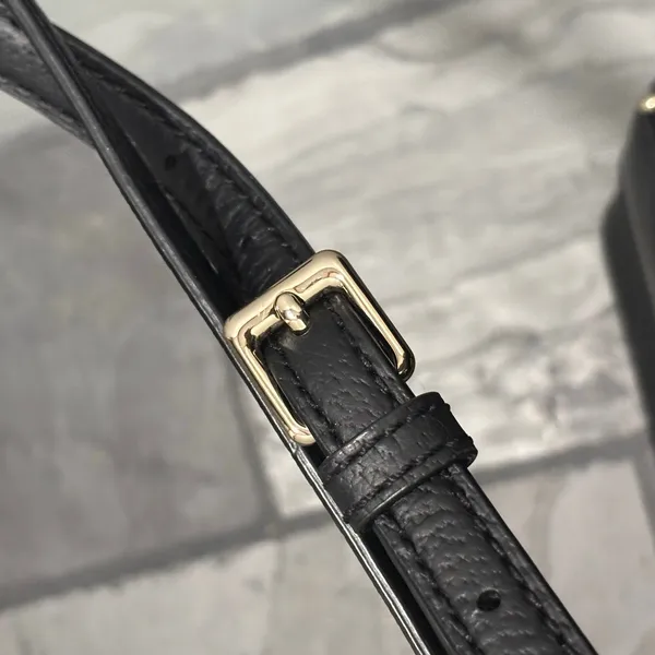 Kate Spade Black Pebbled Leather Grove Street Millie Crossbody Bag - Image 8