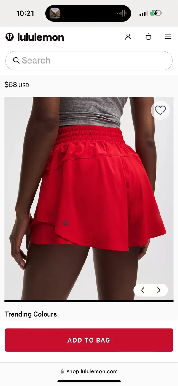 Lululemon Shake It Out High-rise Running Shorts - Image 3