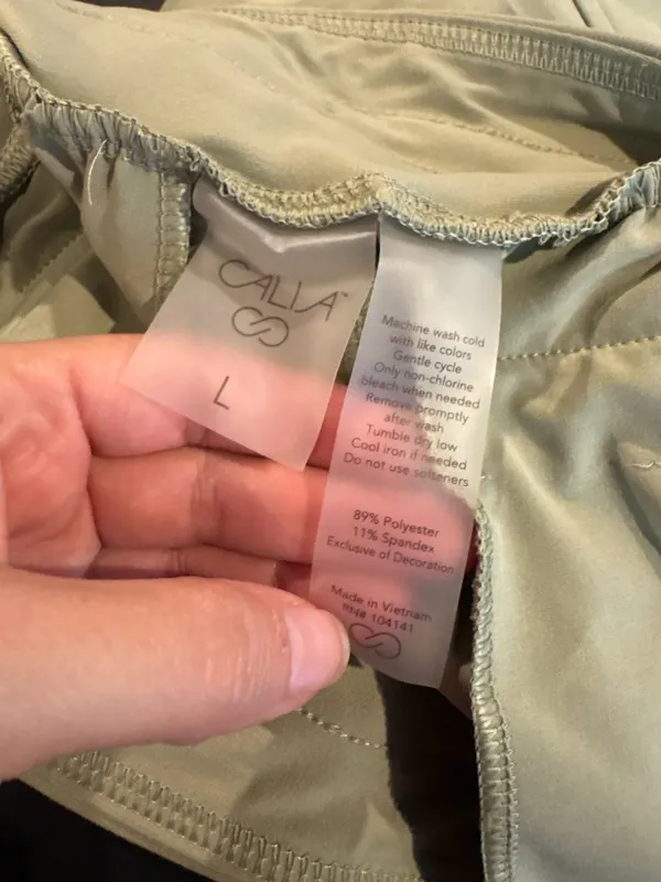 Calia sage green jogger pants - Image 4