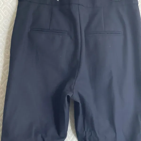 Ann Taylor Eva High Rise Ankle Pants Sz 2 Navy Blue Cuffed Dress Trouser Work - Image 12