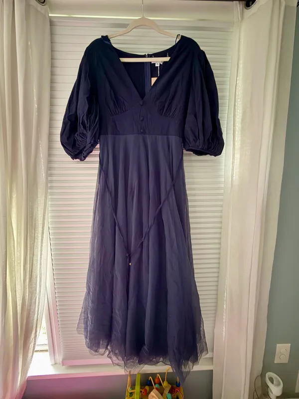 One Kiss Tulle Maxi Dress - Image 2