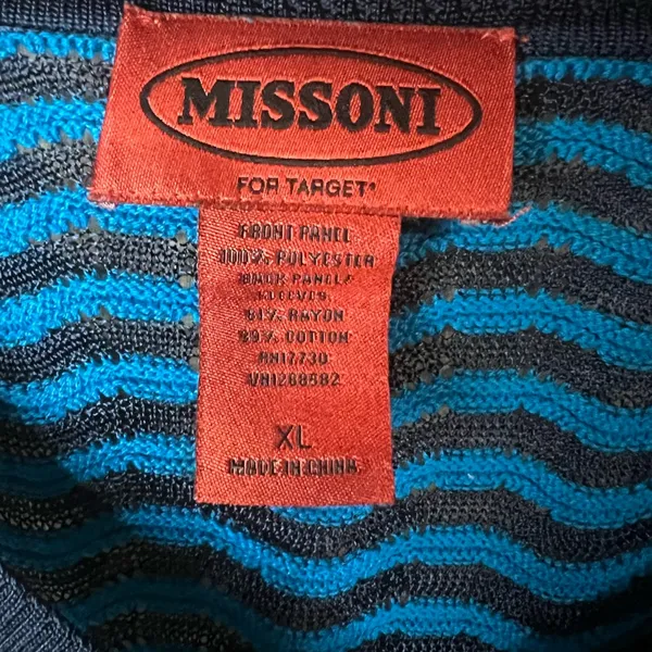 Missoni Multicolor V-Neck Blouse - Image 6