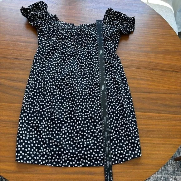 Princess Polly Summer Mini Dress Floral Sundress Ruffle Sweetheart Bustier US 6 - Image 11