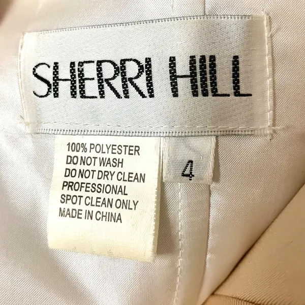 Sherri Hill Embellished Sweetheart Neckline Strapless Gown Size 4 Pageant Prom - Image 14