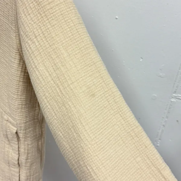 Madewell Waffleback Branner Shirt Jacket Shacket NC802 Faded Seagrass XL Neutral - Image 10