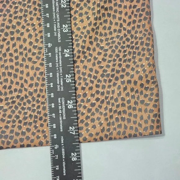 Sag Harbor Animal Print Brown Wild‎ Safari Grunge Goth Party Fun Skirt Plus 16 - Image 8