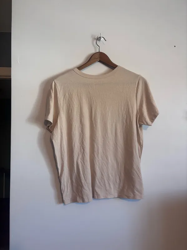 Disney Winnie the Pooh Tigger Parade Beige Graphic Logo Tee Shirt Top - Image 7