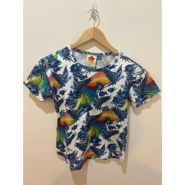 Farm‎ Rio Aves Graphic Tee Size Medium - Image 2