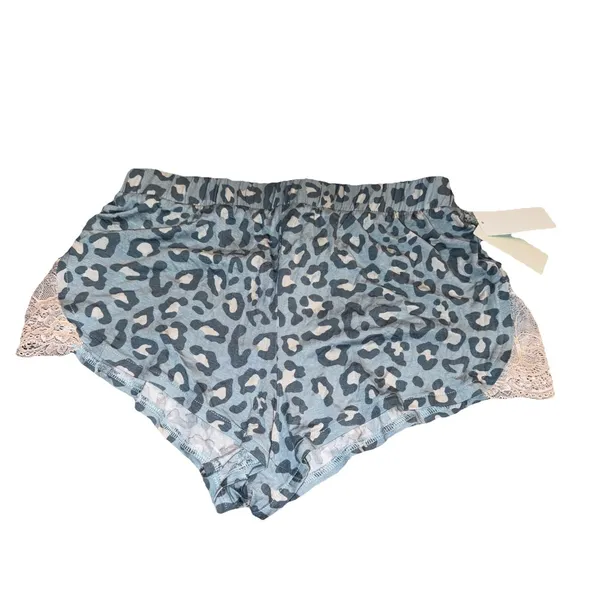 Nordstrom Lounge Shorts Honeydew Intimates SMALL Gray Camo‎ NWT - Image 4