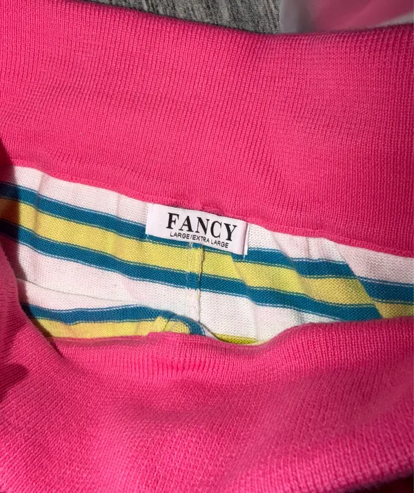 Shop Fancy nantucket, striped knit top and pants X/XL - Image 4