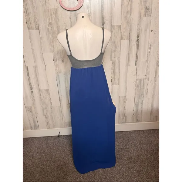 Blue maxi dress size small - Image 5