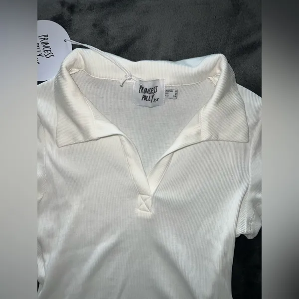 Princess Polly Cori Top in Cream Size 2 New with tag - Image 8
