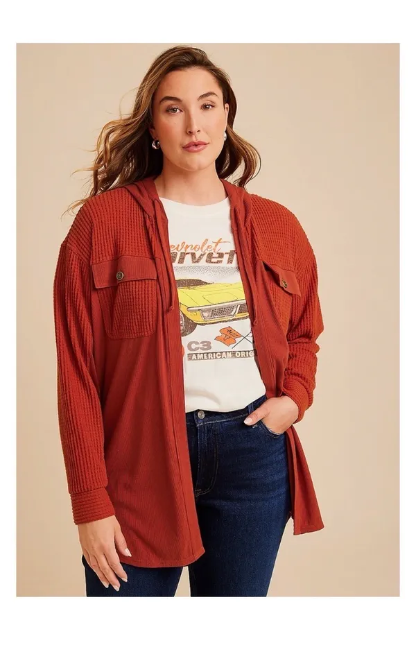Maurices Cardigan Open Front Knit - Image 3