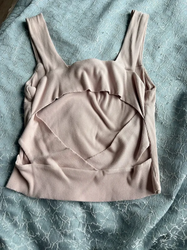 Illa Illa Tan Backless Tank - Image 2