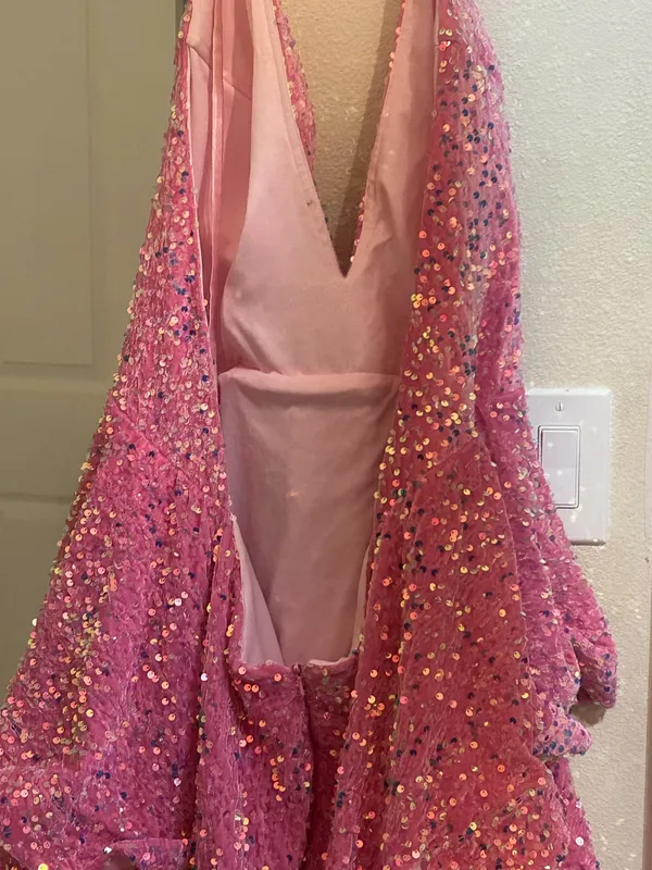 Sequin dress Pink Size 2X - Image 5