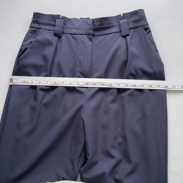 Lulus Paperbag Pants Womens Size L High Waisted Trousers Slacks Belt Loops Lined - Image 9