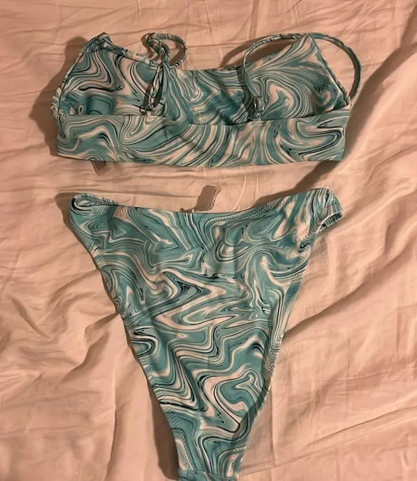 Grey Bandit Blue Bikini - - Image 4