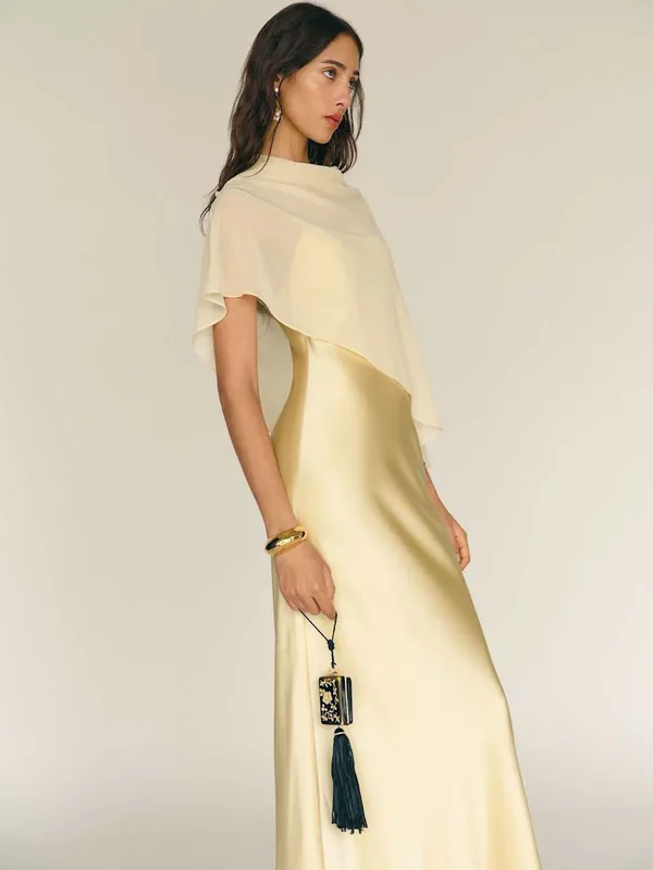 Reformation Lilibeth Silk Dress - Image 2