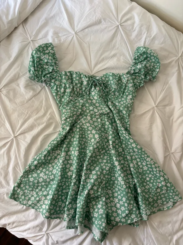Princess Polly Finley Floral Print Ruffle Romper - Image 3