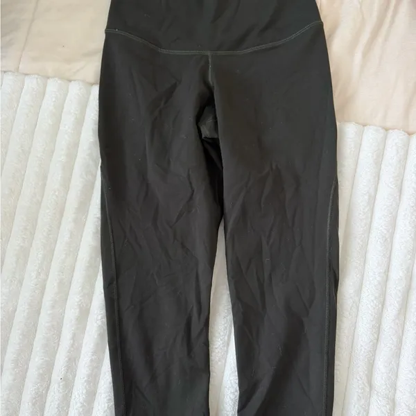 Nike cropped green High-Waist Leggings - Image 7