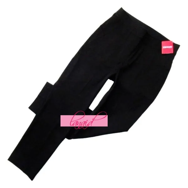 Spanx Polished Ankle Slim Pants Classic Black High-Rise Waist Shapewear Trousers - Image 5