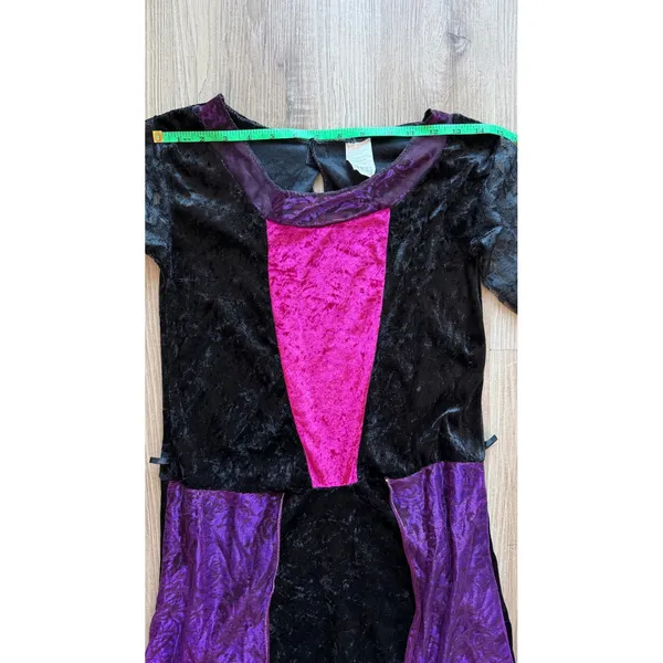 Gothic Renaissance Sorceress Velvet Lace Purple Pink Size М Halloween - Image 6