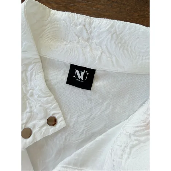 Nü Denmark‎ Owami 2 Piece Top and Skirt in White Size Small - Image 5