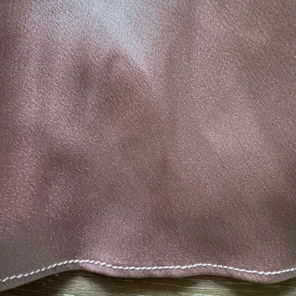 Birdy Grey Eugina Convertible Midi Dress Shiny Satin Rose Gold - Image 9