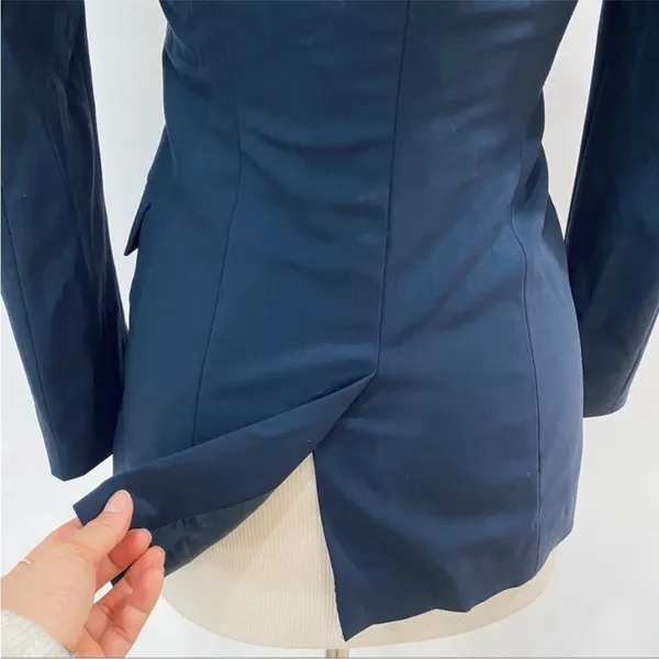 BOSS-Hugo Boss fundamental Wool navy suit blazer - Image 8