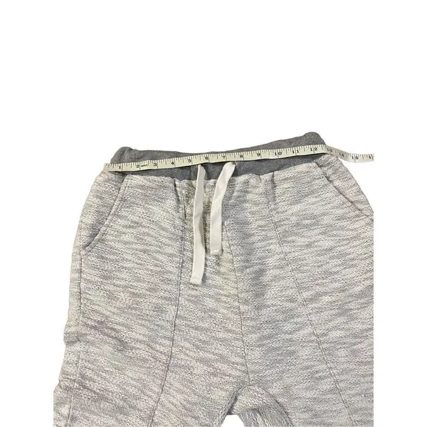 The Fifth Label Heathered Light‎ Gray pull on casual lounge pants 100% co… - Image 3