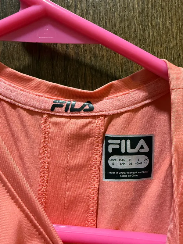 FILA Coral high neck spandex cinch tank - Image 4