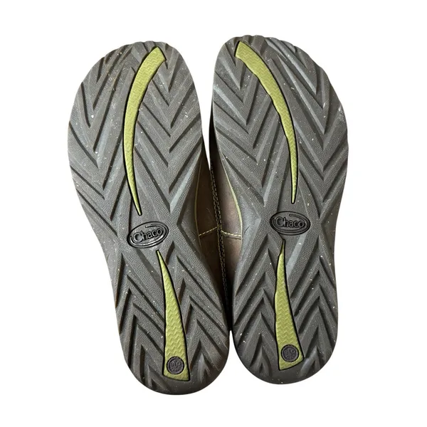 Chacos Sloan Slip On Shoes Women 7.5 Wool Leather Comfort Loafer Sandstone Citron - Image 7