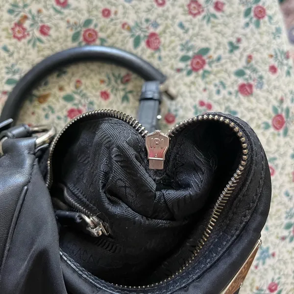 Prada Semitracolla Vela Sport Purse in Black - Image 8