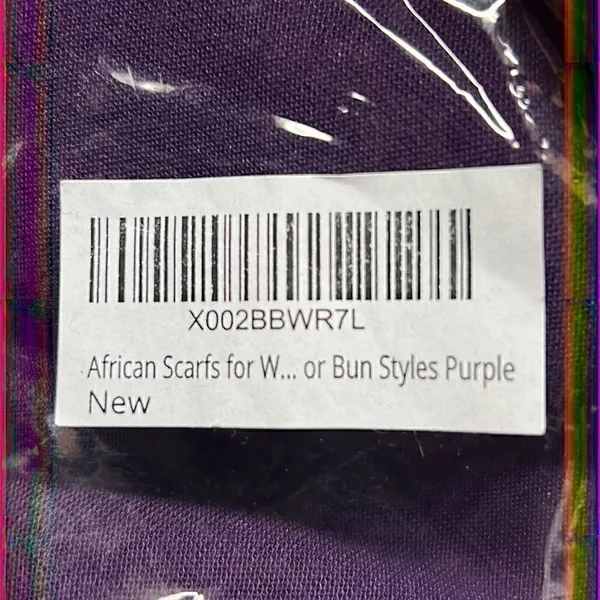 🔥5/20🔥 Harewom Purple Scarf 64/35 NIP Purple - Image 4