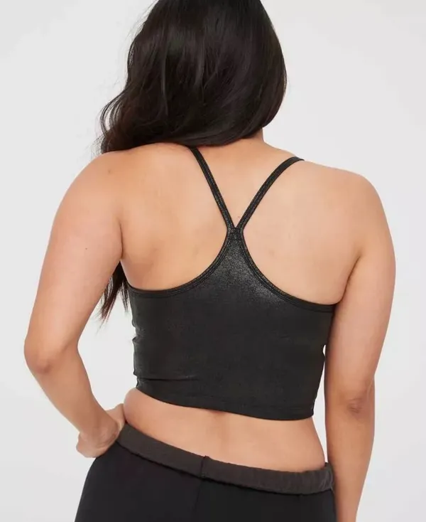 Aerie Offline The Hugger Crackle Racer back Sports Bra - Image 5