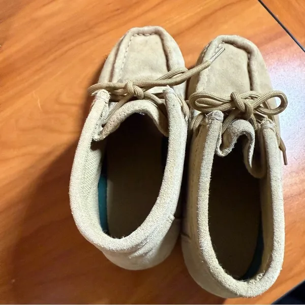 Roper Gum Sole Chukka Sand Tan Suede Lace Up Western Shoe Comfort Desert W6 - Image 7