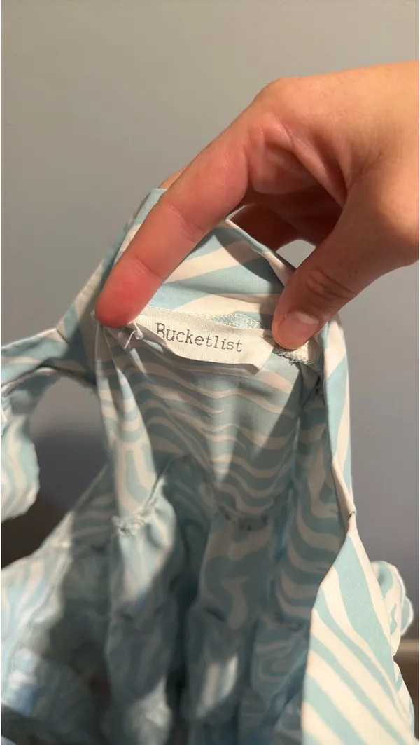 Bucketlist dress Blue Size M - Image 3