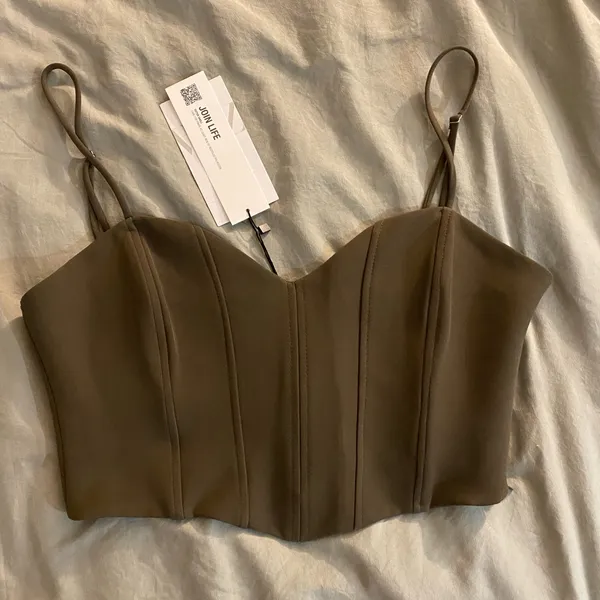 Zara Bustier Crop Top - Image 2