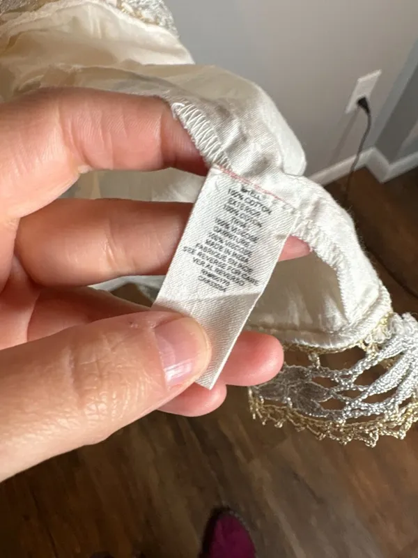 NWT Free People white embellished mini dress - Image 6