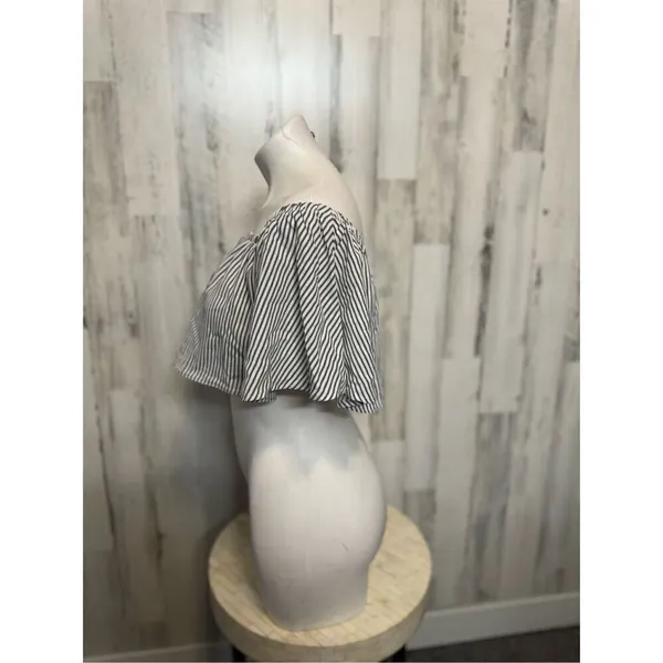 Windsor Stripped crop top - Image 2