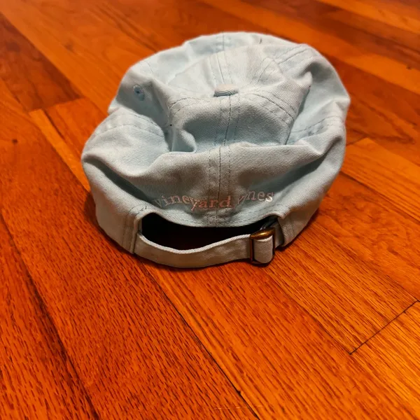 Vineyard Vines Baseball Cap Hat Light Blue - Image 4