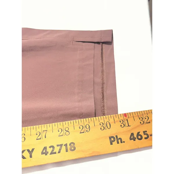 All in Motion Stretch Woven Scrub Pants Women XXL Long Brown Mauve High Rise - Image 9