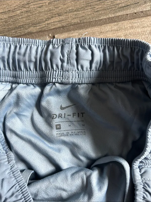 Nike Women's Light Blue Athletic Running Shorts - Image 2