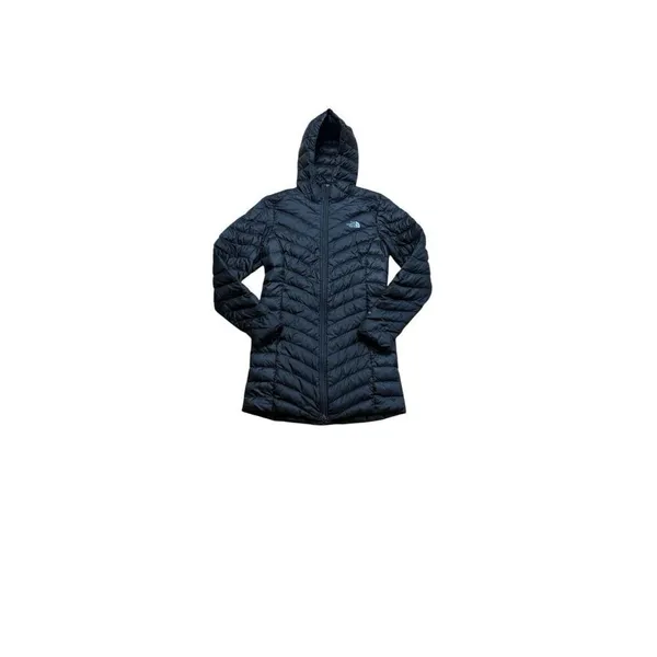THE NORTH FACE Trevail Women'S Black 800 Down Puffer Jacket Quilted Small - Image 2