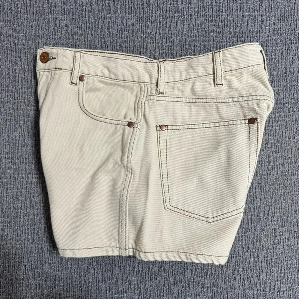 Reformation Cowboy High Rise Jean Shorts - Image 4