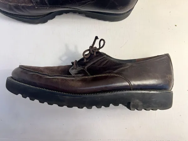 Paul Green Brown Suede Loafers - Image 3