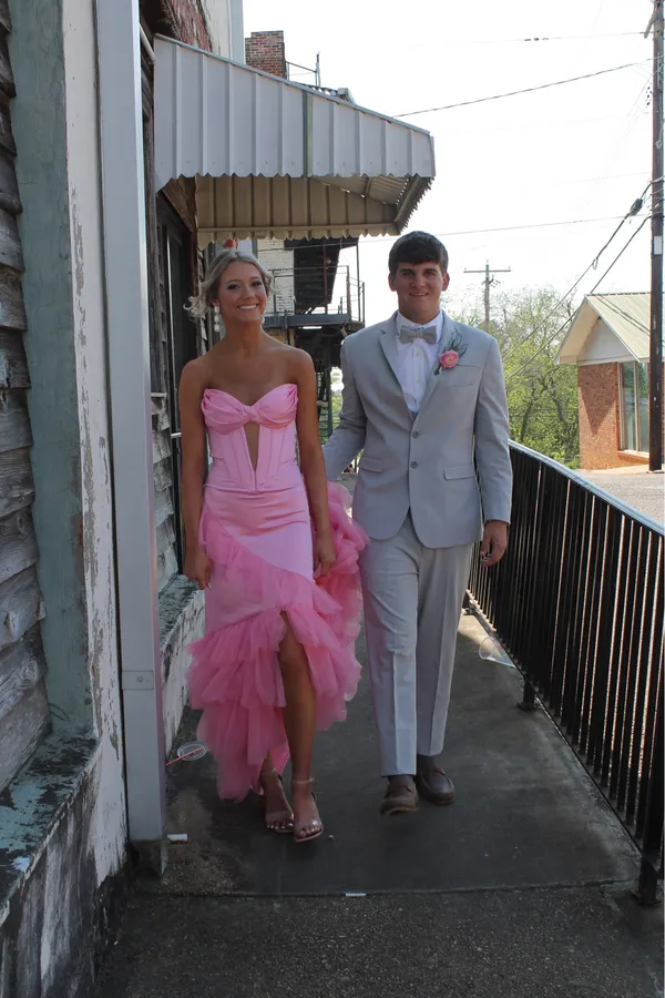 Pink Jovani D5114 dress - Image 3