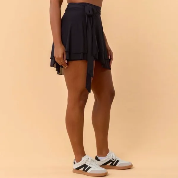 NWT! Blogilates Target X Popflex Viral Women's Dance Studio Wrap Skort Size Large - Image 4