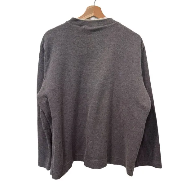 VTG Bobbie Brooks Charcoal Gray Crew Neck Winter Knit Sweater Ladies Size XL - Image 2